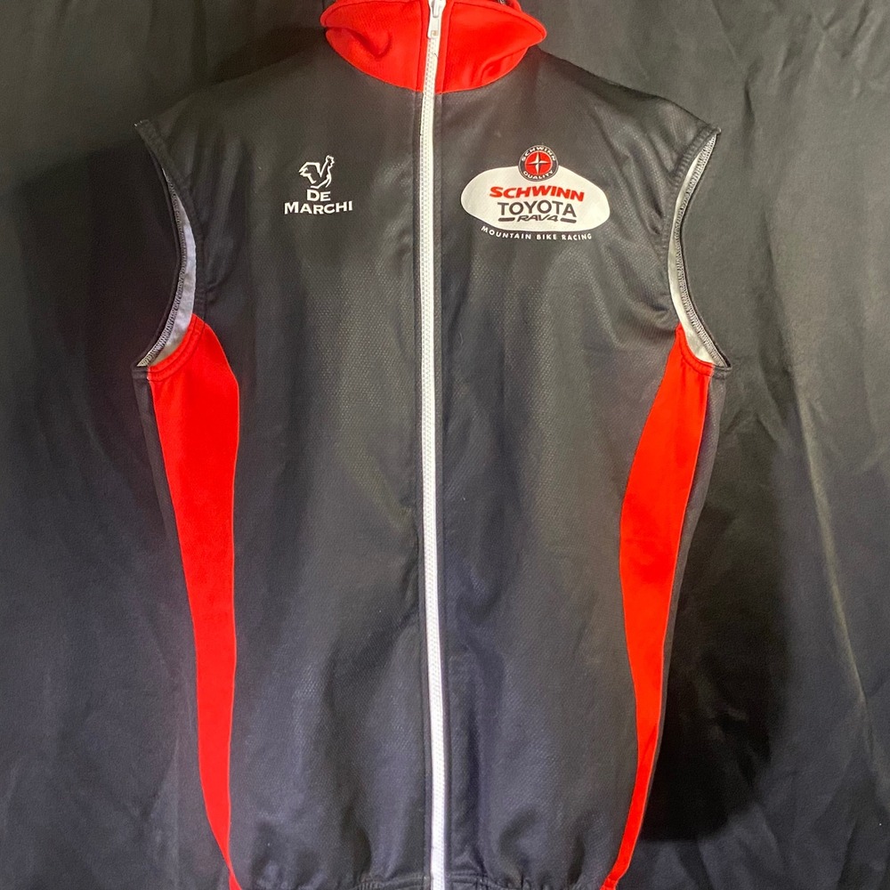 De Marchi Schwinn Toyota‎ Racing Vest Sleeveless Cycling Bike  Mens M